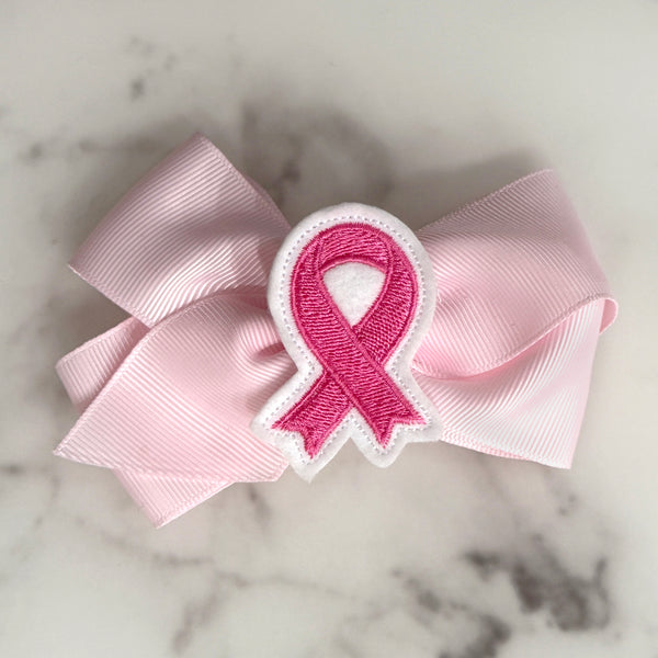 Cancer Awareness Ribbon Clip