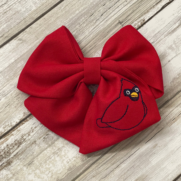 Cardinal Large Sailor Bow | OPTIONS