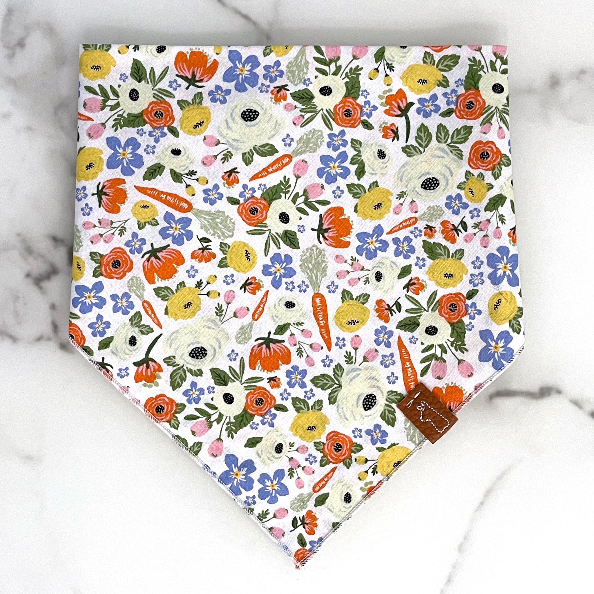 Market Spring Bandanas | Carrot Floral