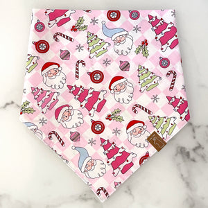 Market Winter Bandanas | Checkered Santas