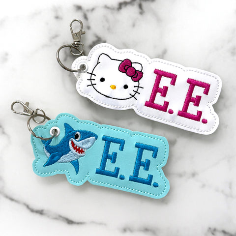 CUSTOM Name Bag Tag | 4-6" Wide