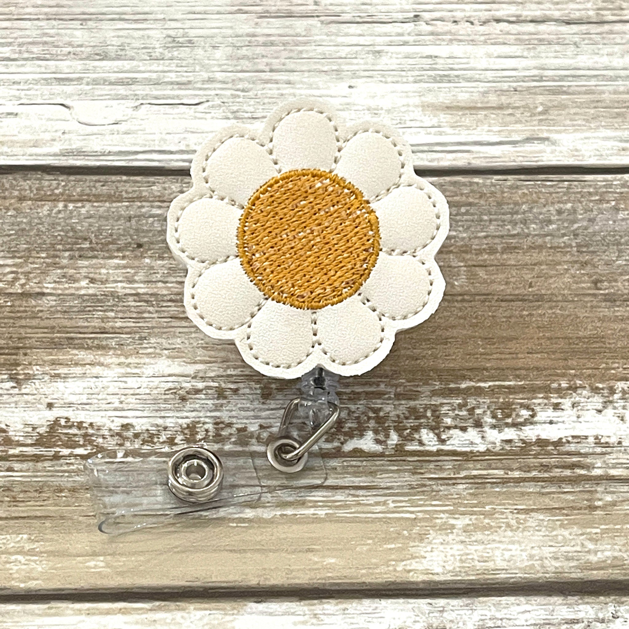 Flower Badge Reel