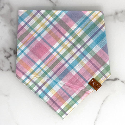 Market Spring Bandanas | Easter Plaid