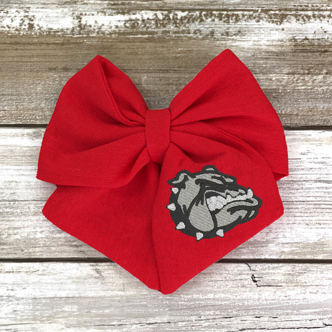 Mandeville Bulldogs Mascot Bow | OPTIONS