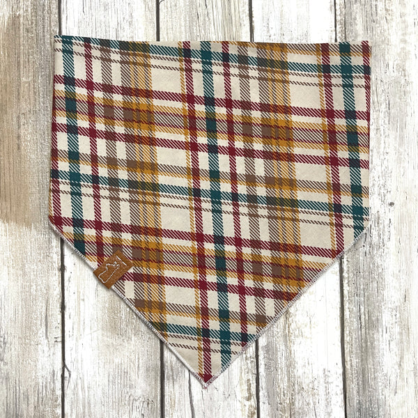 Market Fall Bandanas | Fall Plaid