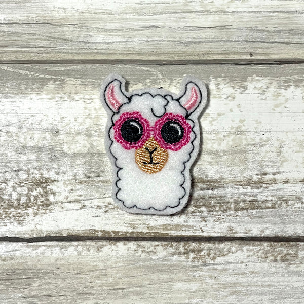 Llama Clips Feltie Clip