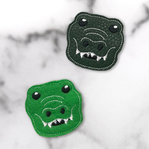 Gator Feltie Clip | LEATHER or FELT