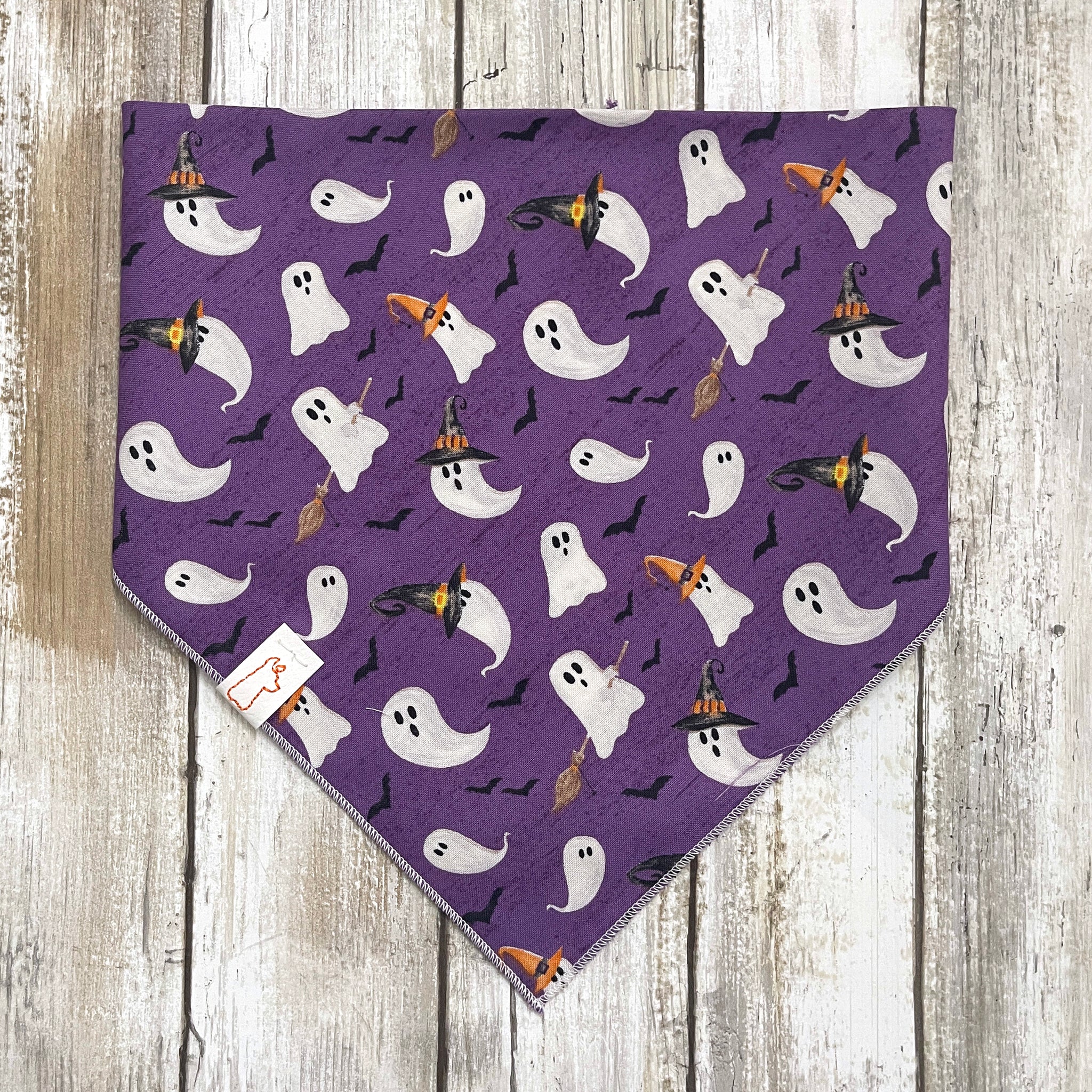 Market Fall Bandanas | Ghosts on Purple