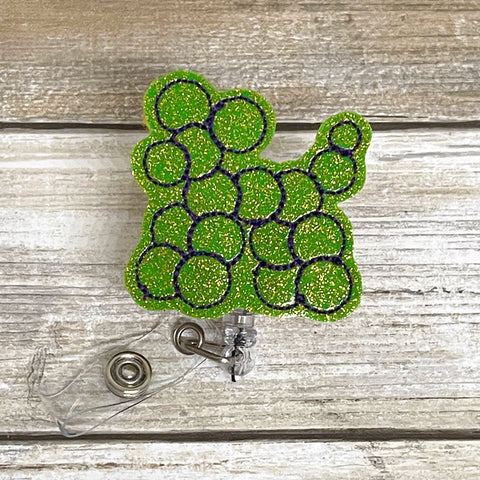 Bead Dog Badge Reel