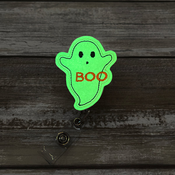 Glow-in-the-dark Ghost Badge Reel