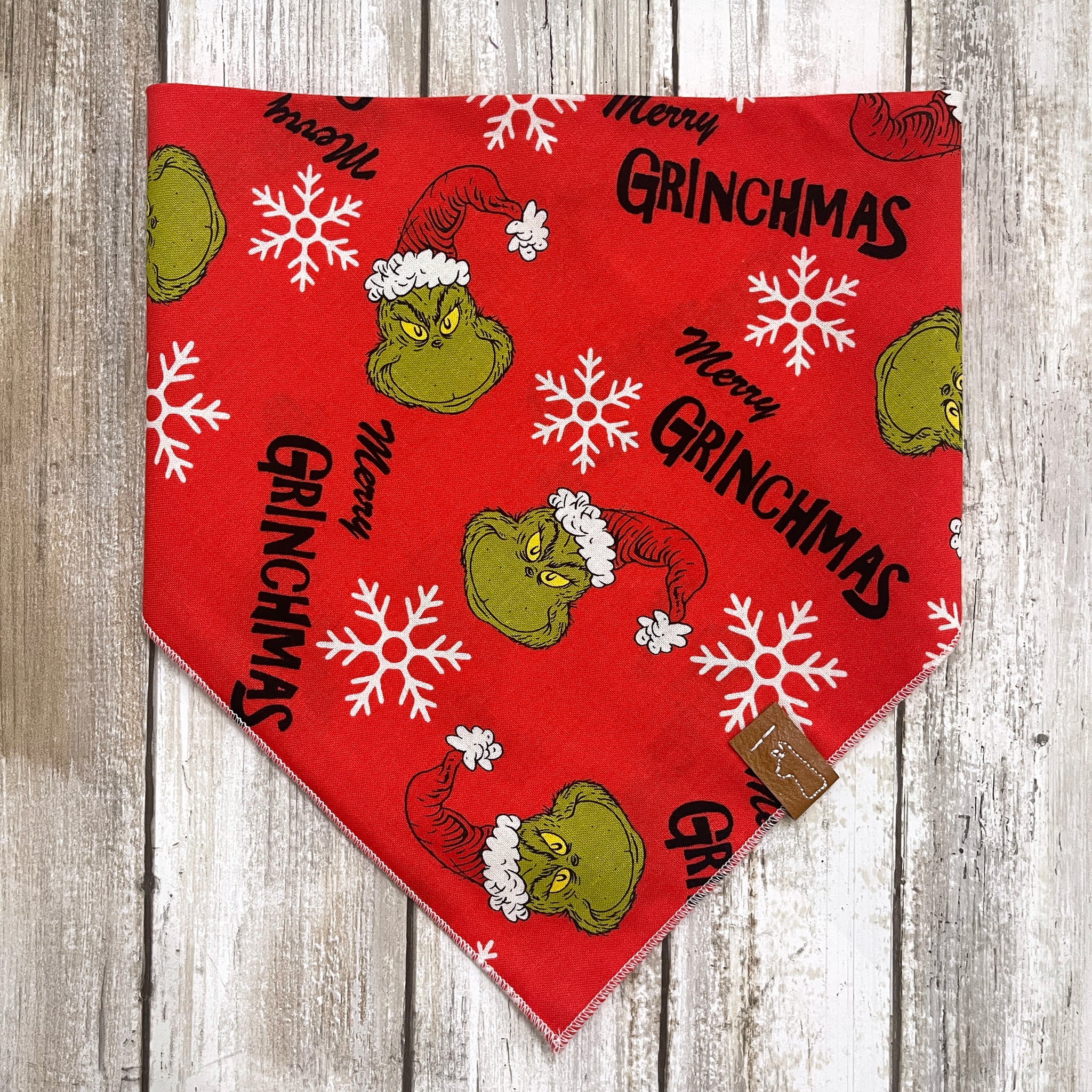 Market Winter Bandanas | Mean Green Santa