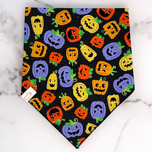 Market Fall Bandanas | Cute Jack-o-laterns