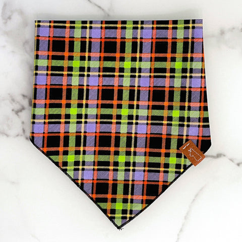 Market Fall Bandanas | Halloween Plaid