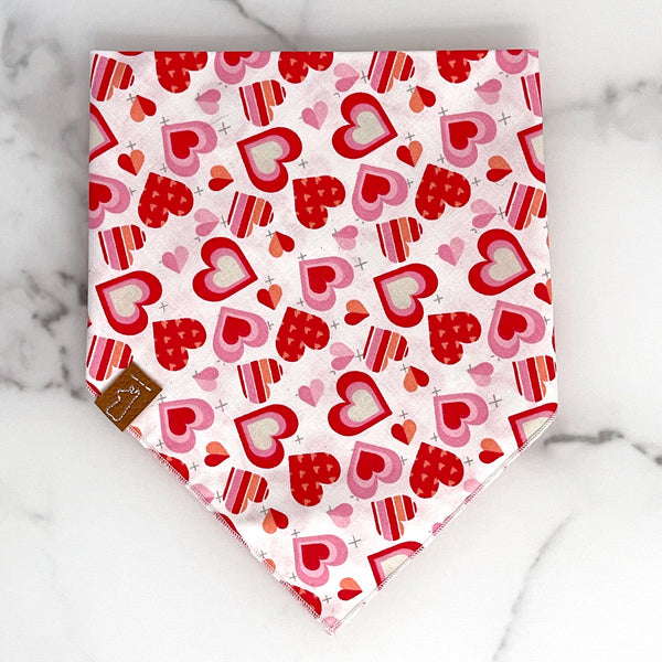 Market Spring Bandanas | Lovely Hearts