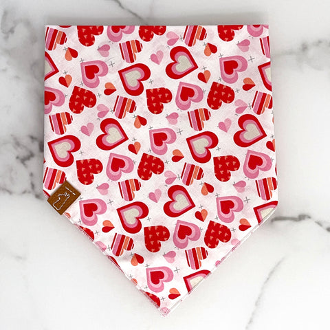 Market Spring Bandanas | Lovely Hearts