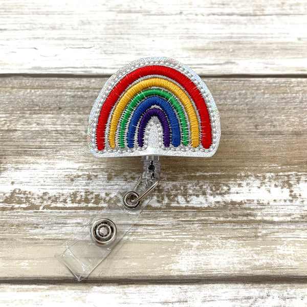 Rainbow Badge Reel