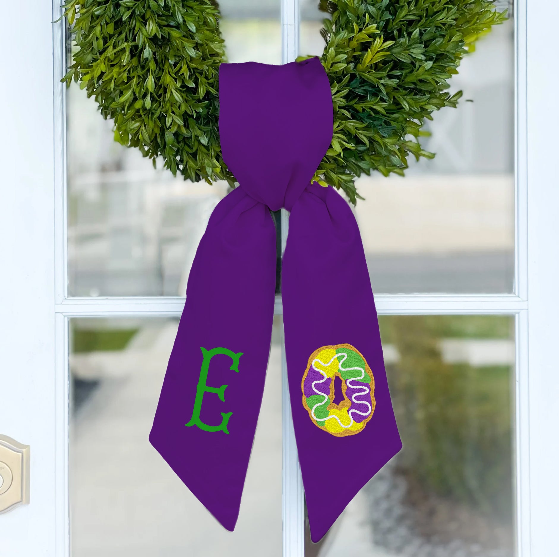 Wreath Sash | King Cake