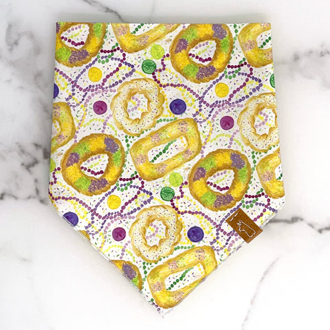 Market Spring Bandanas | Mardi Gras King Cake