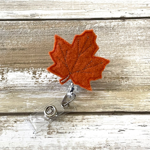 Leaf Badge Reel