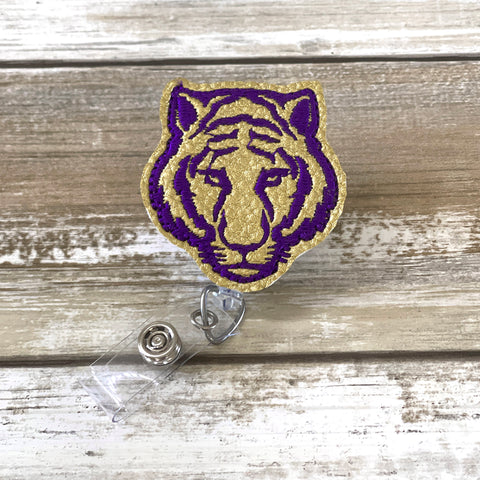 Tiger Badge Reel