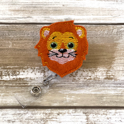 Lion Badge Reel