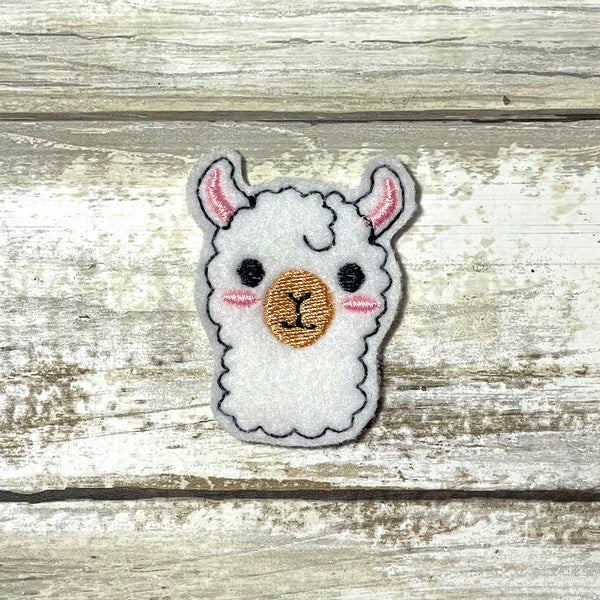 Llama Clips Feltie Clip