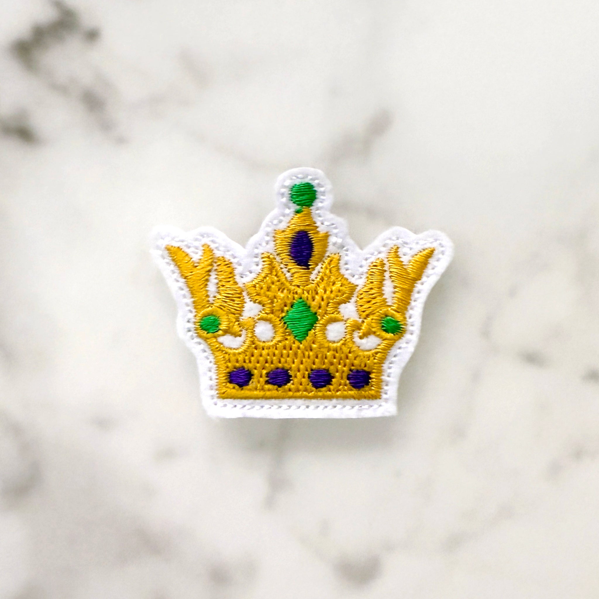 Mardi Gras Crown Feltie Clip