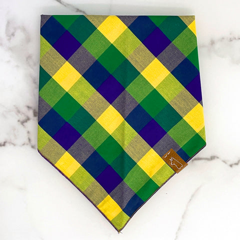 Market Spring Bandanas | Mardi Gras Gingham