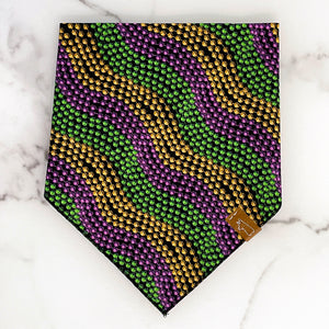 Market Spring Bandanas | Mardi Gras Beads