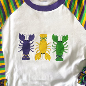 Crawfish Trio Appliqué | GIRL