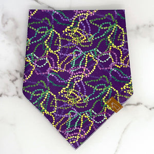 Market Spring Bandanas | Mardi Gras Beads