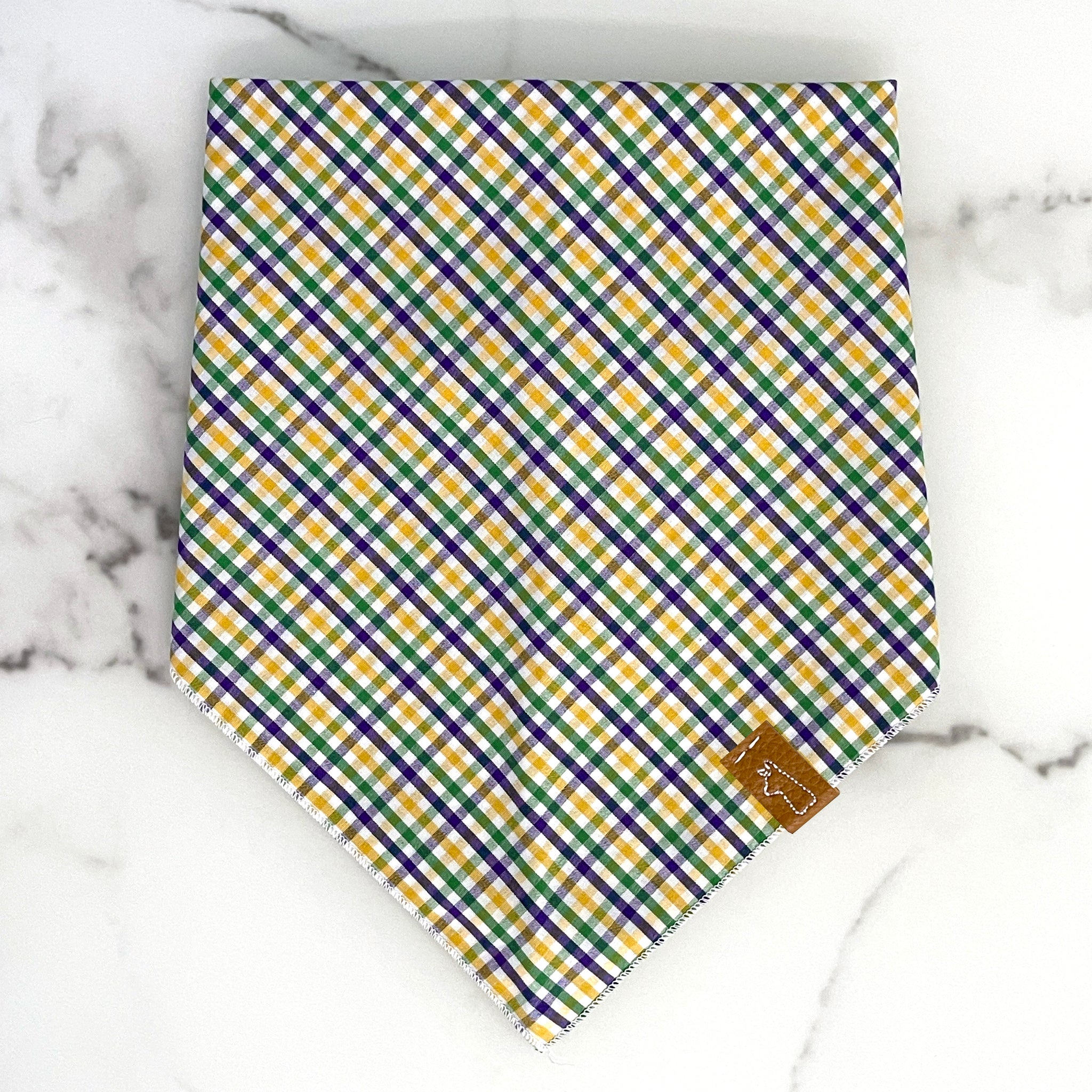 Market Spring Bandanas | Mardi Gras Gingham