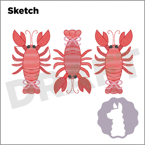 Crawfish Sketch | BOY & GIRL