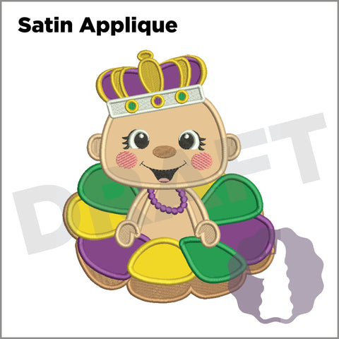 King Baby Applique