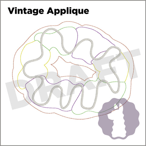 Kingcake Applique