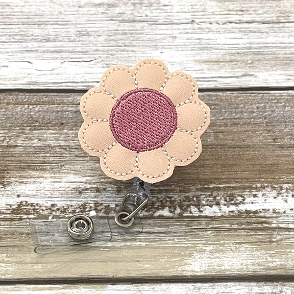 Flower Badge Reel