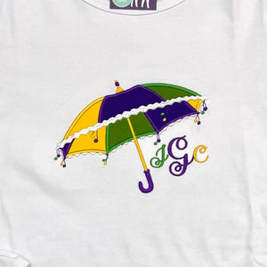 Mardi Gras Umbrella Appliqué