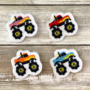 Monster Truck Feltie Clip