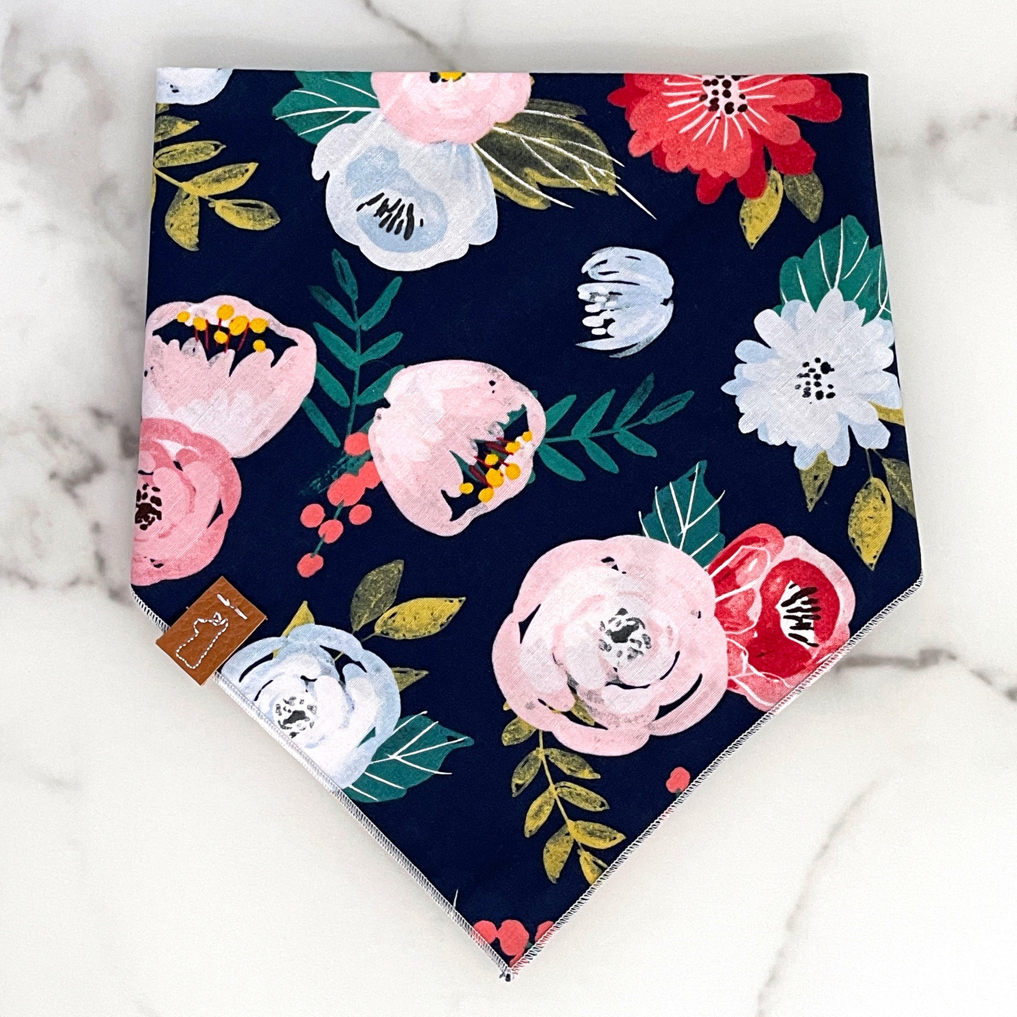 Market Bandanas | Navy Floral