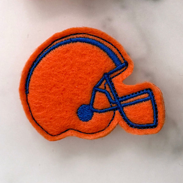 Football Helmet Feltie Clip | Choose Your Team Colors