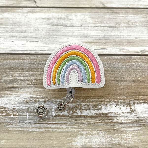 Rainbow Badge Reel