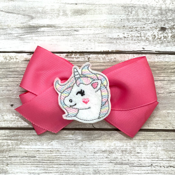 Unicorn Feltie Clip