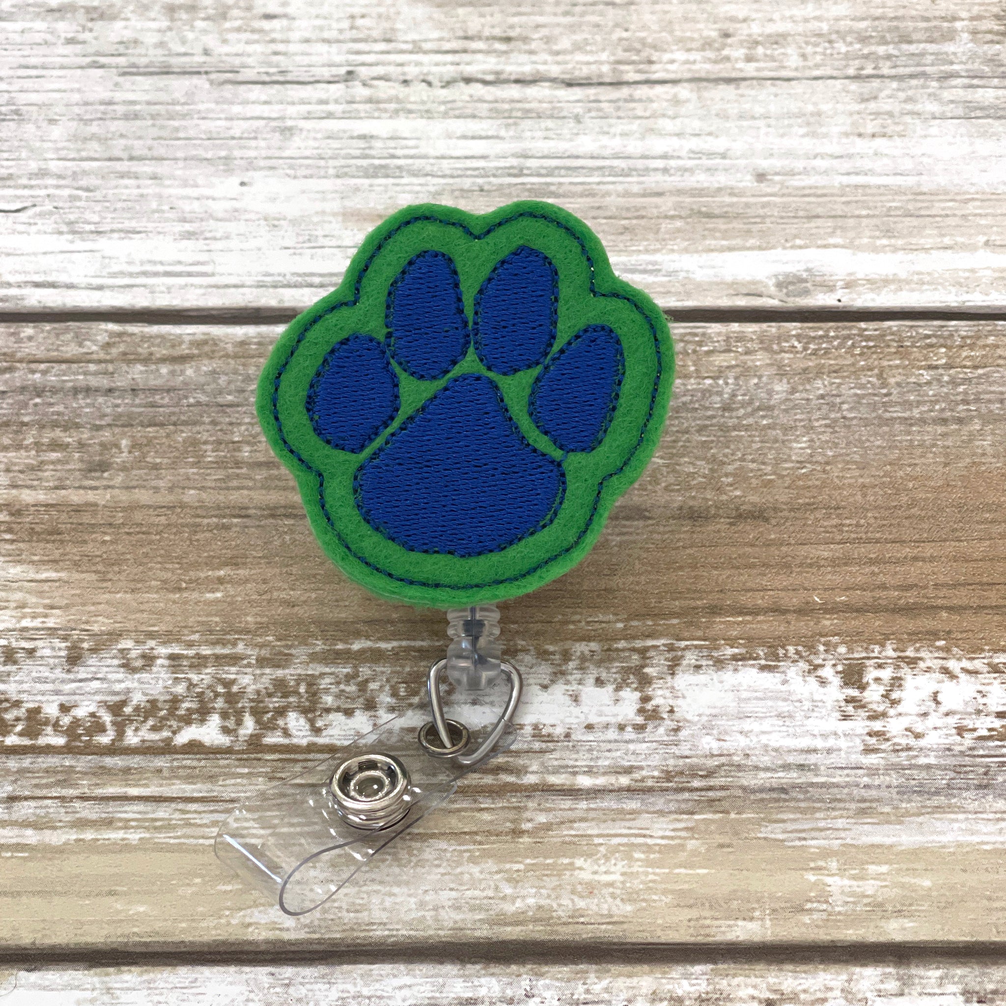 Paw Badge Reel