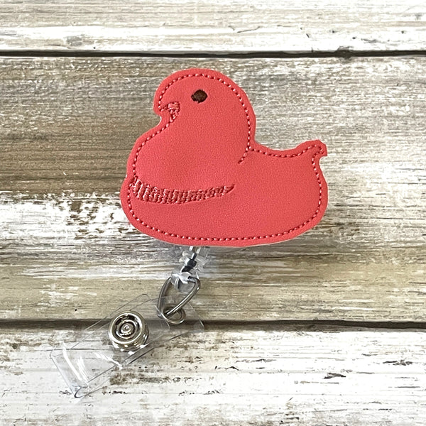 Marshmallow Chick Badge Reel