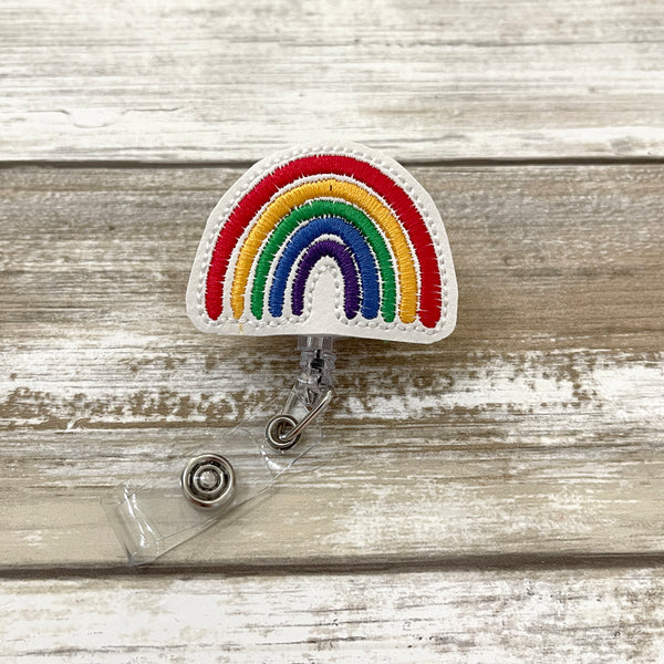 Rainbow Badge Reel