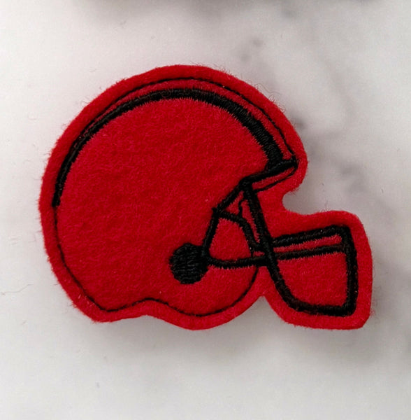Football Helmet Feltie Clip | Choose Your Team Colors