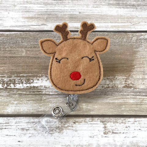 Rudolf Badge Reel