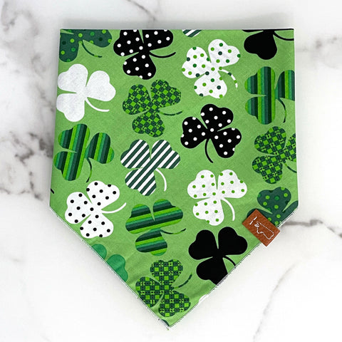 Market Spring Bandanas | St. Patty's Day Clovers