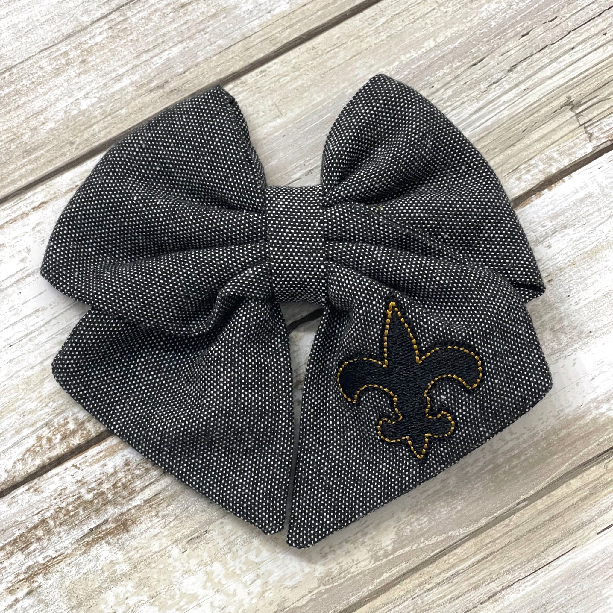 Fleur De Lis Large Sailor Bow | OPTIONS