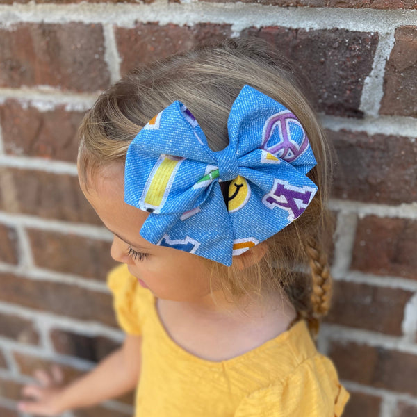 School Patches Bow |